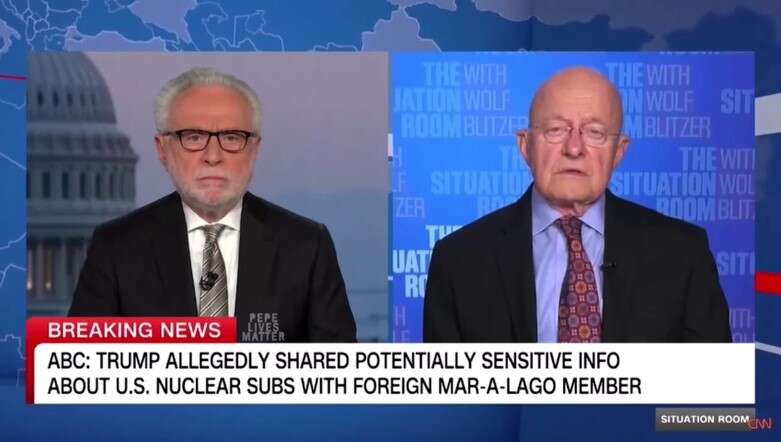 Desperate CNN & James Clapper once again use an "Anonymous Source" to try to bring down Trump. (VIDEO) 10/06/23